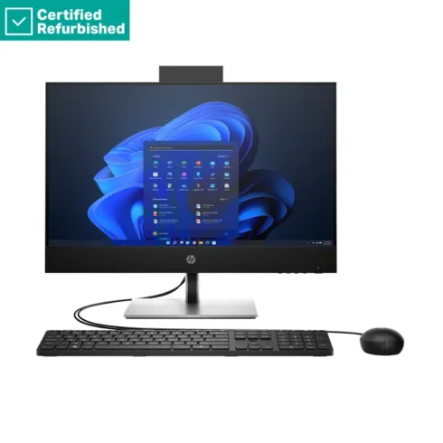 HP RENEW RENEW SILVER HP Pro 440 G9 AIO All-In-One – i5-14600, 32GB, 1TB SSD, 23.8 FHD Non-Touch AG, Height Adjustable, USB Mouse, Win 11 Pro, 1 years