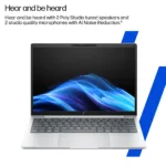 HP EliteBook 8 G1i 14 – Ultra 7-255U, 32GB, 1TB SSD, 14 WUXGA 300-nit AG, 5MP IR cam, WWAN-ready, Smartcard, FPR, Nordic backlit keyboard, 62Wh, Win 11 Pro, 3 years