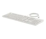 HP 225 G2 USB Wired Mouse Keyboard Combo, Copilot Key – Cashmere White – ESTONIAN