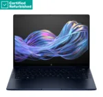 HP RENEW RENEW SILVER HP EliteBook X Flip G1i AI 14 – Ultra 7-256V, 16GB, 1TB SSD, 14 WUXGA 400-nit AG, 5MP IR cam, FPR, UK/Italian backlit keyboard, +Pen, Atmospheric Blue, 56Wh, Win 11 Pro, 1 years