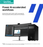 HP RENEW RENEW SILVER HP Z2 G1i Workstation Tower – Ultra 7-265, 16GB, 1TB SSD, UK keyboard, USB Mouse, Win 11 Pro, 1 years