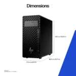 HP Z2 G1i Workstation Tower – Ultra 9-285K, 64GB, 1TB SSD, US keyboard, USB Mouse, Win 11 Pro, 3 years