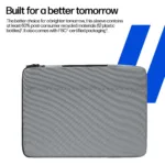 HP Protective 15-16inch Laptop Sleeve – Meteor Silver