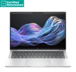 HP RENEW RENEW SILVER HP EliteBook X G1i AI 14 – Ultra 7-268V, 32GB, 512GB SSD, 14 WUXGA Privacy Touch, 5MP IR cam, WWAN-ready, FPR, Nordic backlit keyboard, Glacier Silver, 68Wh, Win 11 Pro, 1 years