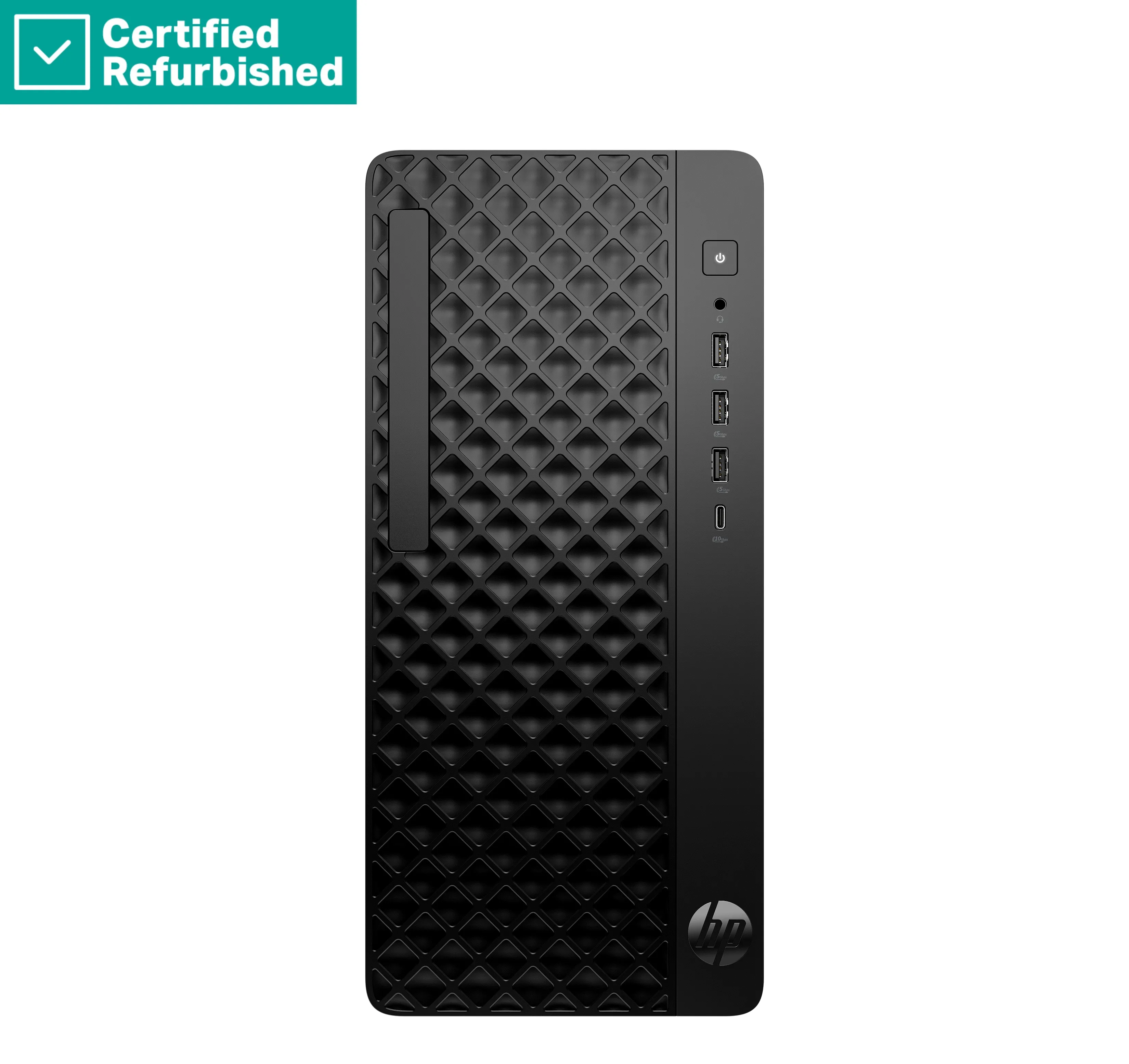 td-cp9f6earabd HP RENEW RENEW SILVER HP ProDesk 2 G1i Tower – i5-14400, 16GB, 1TB SSD, USB Mouse, Win 11 Pro, 1 years