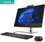 HP RENEW RENEW SILVER HP Pro 440 G9 AIO All-In-One – i5-14500, 16GB, 512GB SSD, 23.8 FHD Non-Touch AG, Height Adjustable, USB Mouse, Win 11 Pro, 1 years