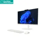 HP RENEW RENEW GOLD HP ProStudio 2 G2i AIO All-in-One 24 – i5-120U, 16GB, 512GB SSD, 23.8 FHD Non-Touch AG, Fixed Stand, USB Mouse, Ceramic White, Win 11 Pro, 1 years