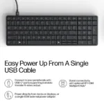 HP EliteBoard G1a AI – Ryzen 5 330, 16GB, 512GB SSD, WiFi & BT, FPR, US Backlit Spill Resistant keyboard, 675M mouse, 32Wh, Win 11 Pro, 3 Years