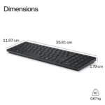 HP EliteBoard G1a AI – Ryzen 5 340, 16GB, 512GB SSD, WiFi & BT, FPR, US Backlit Spill Resistant keyboard, 675M mouse, 32Wh, Win 11 Pro, 3 Years