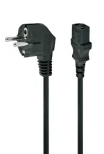 CABLES 220V Power Cord – 1.8m, C13 socket (for desktops, monitors)