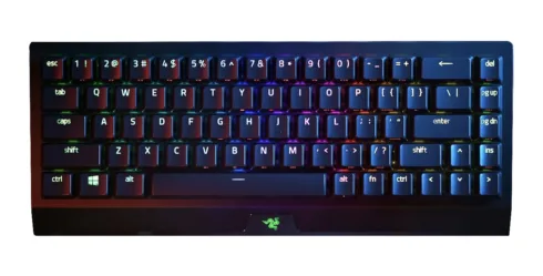  Razer BlackWidow V3 Mini HyperSpeed Gaming keyboard USB+RF Wireless+Bluetooth Yellow Switch, Black