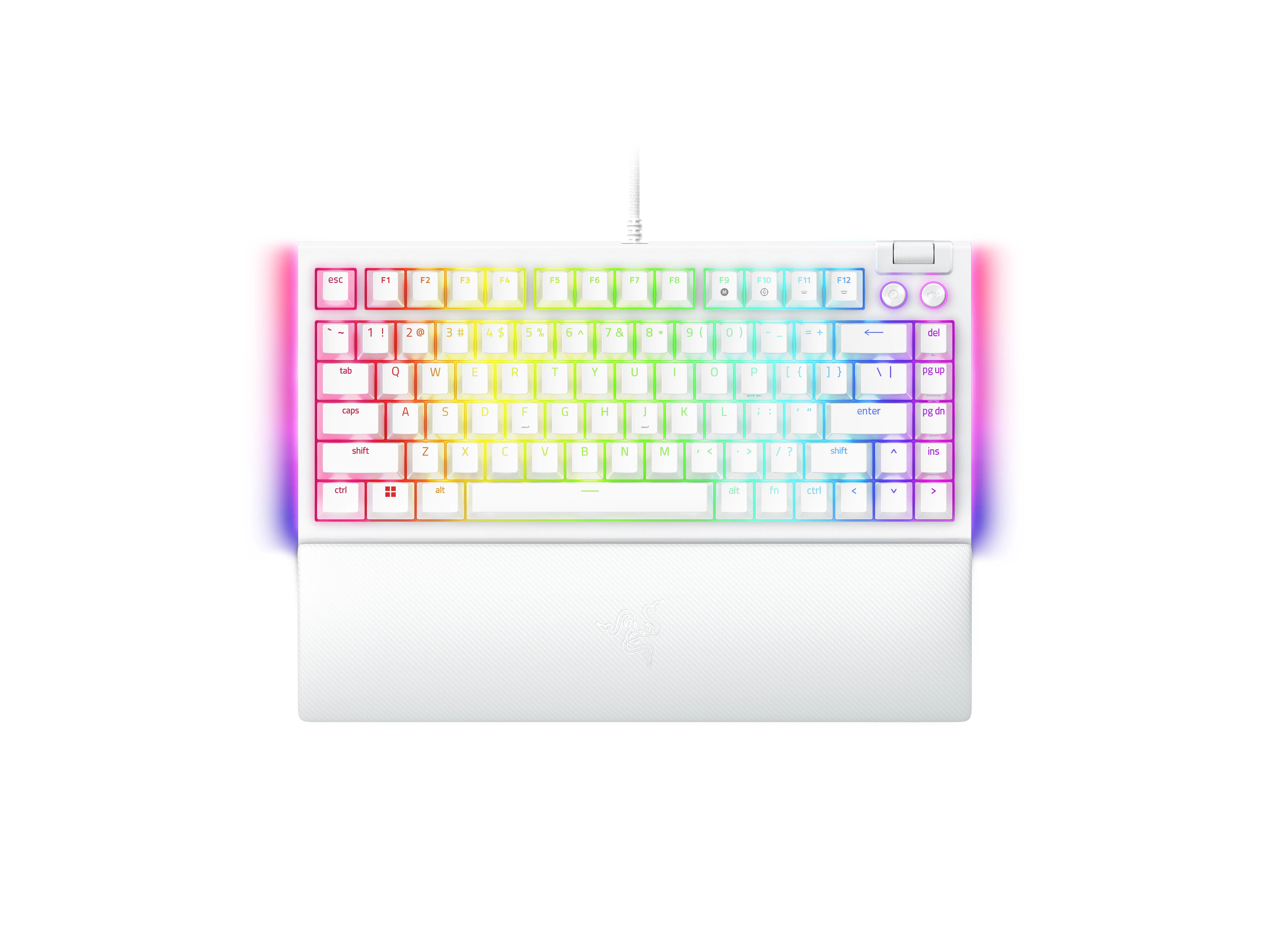 td-rz03-05001700-r3m1 Razer Keyboard RZ03-05001700-R3M1 / BlackWidow V4 75% White