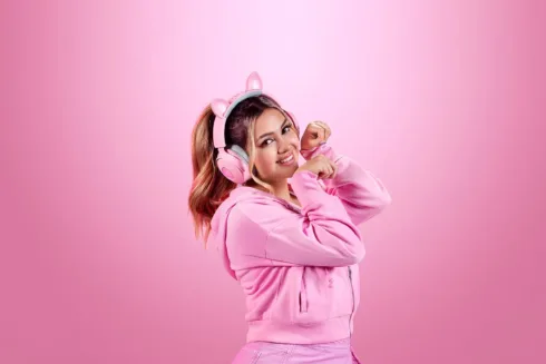 Razer Headset RZ04-04510200-R3M1 / Kraken Kitty V2 Pro Pink