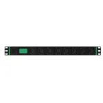 APC Easy Rack PDU, Basic, Horizontal, 1 Phase, 3.7kW, 230V, 16A, 8 x C13 outlets, IEC60320 C20 inlet
