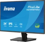 IIYAMA 24” IPS Full HD panel with 4-side slim bezel 